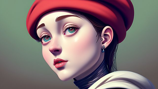 a french anthropomorphised egg wearing a beret
