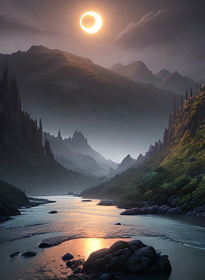 realistic fantasy landscape