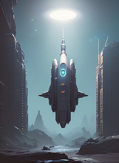 a little small spacecraft