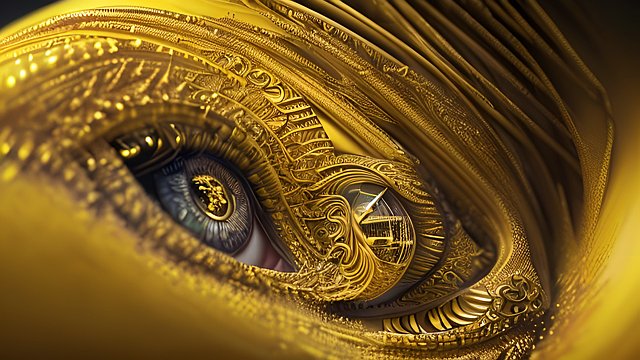 award winning mesmerizing photo of yellow, intricate realistic details