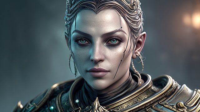 award winning portrait of the nerevarine, intricate realistic details