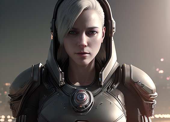 award winning ultra high quality octane portrait of an outstanding android in a futuristic tokyo, intricate realistic details, futuristic, dark background, high quality visual effects