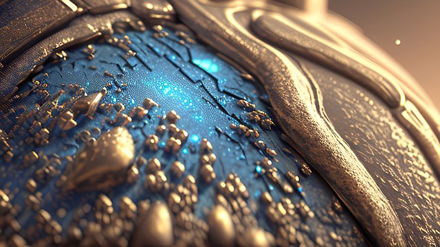 award winning criptoidic deep breathtaking gaussian euler scatter photo of an object, high contrast, intricate realistic details