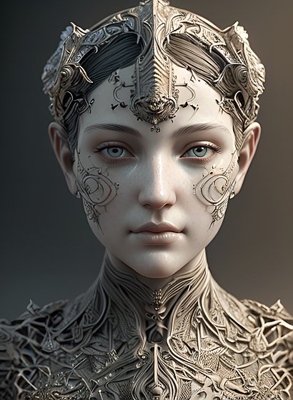 intricate details, ethereal face, detailed angelarium, award winning, dark