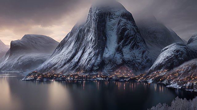 breathtaking 4k uhd photo of norway, intricate realistic details