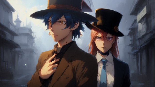 anime character layton detective conan, dark atmosphere anime painting, anime manga style, manga style, anime style