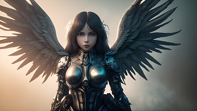 the most breathtaking award winning amazing 4k uhd detailed fascinating photo of a dark angel in heaven  intricate realistic details