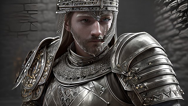award winning portrait of a mesmerizing knight in a dungeon  intricate realistic details