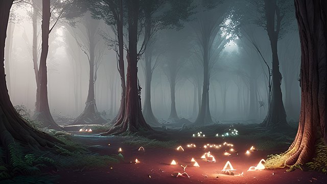 Luminescent Whispies In the darkest hours, the Luminescent Whispies emerge from their hidden homes deep within ancient forests