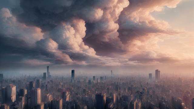 breathtaking photo of tokyo, intricate realistic details, breathtaking clouds
