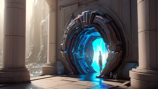 a portal to another dimension