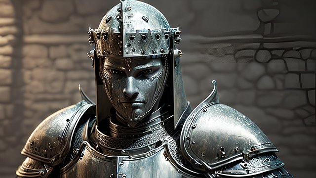 award winning portrait of a mesmerizing knight in a dungeon  intricate realistic details