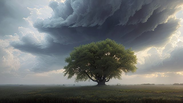 award winning breathtaking shot of polish countryside  intricate realistic details  breathtaking clouds  photorealistic