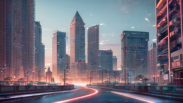 amazing shot in a city in florida - high-resolution, ultra-detailed, 3D, hyper-realistic, photorealistic