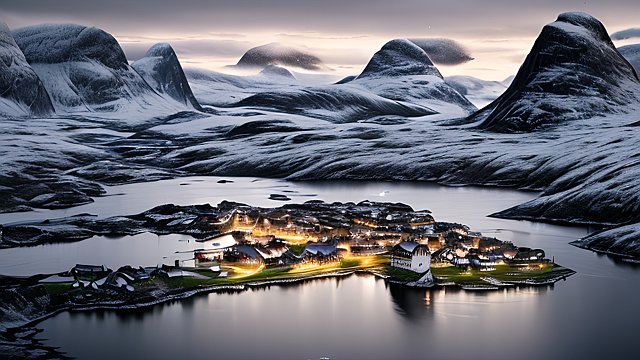 award winning shot of the norway countryside - high-resolution  ultra-detailed  intricate realistic details  amazing atmosphere  hyper-realistic  photorealistic