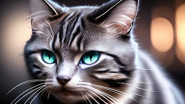 award winning photo of a mesmerizing cat at night with fine details  intricate realistic details