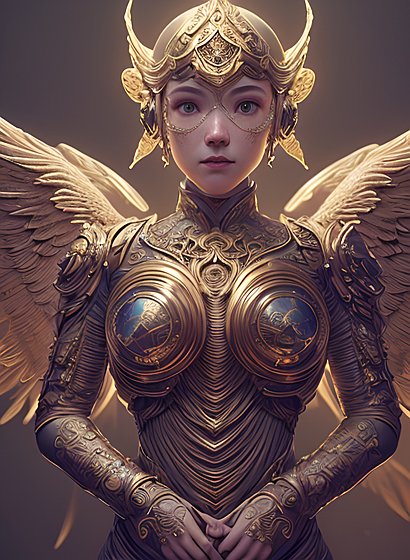 detailed angelarium, intricate details