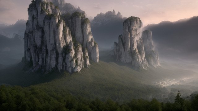 breathtaking amazing shot in french vercors - high-resolution  ultra-detailed  hyper-realistic  photorealistic