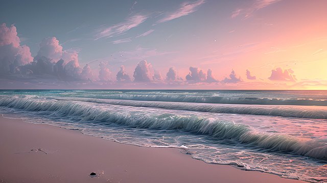 amazing shot on a Florida beach - high-resolution, ultra-detailed, 3D, hyper-realistic, photorealistic