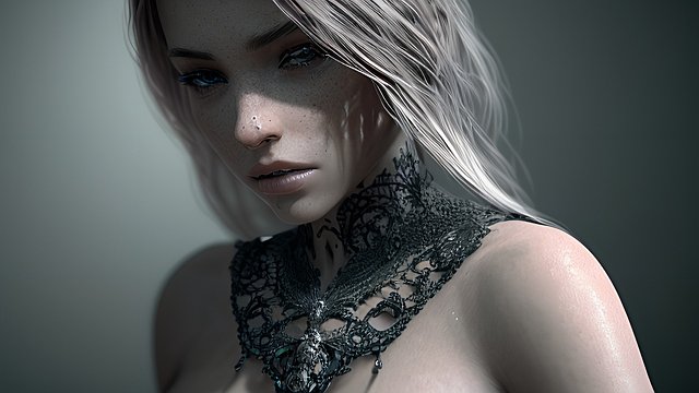 breathtaking 4k uhd photo of a beautiful woman  intricate realistic details  in the style of moody black and white