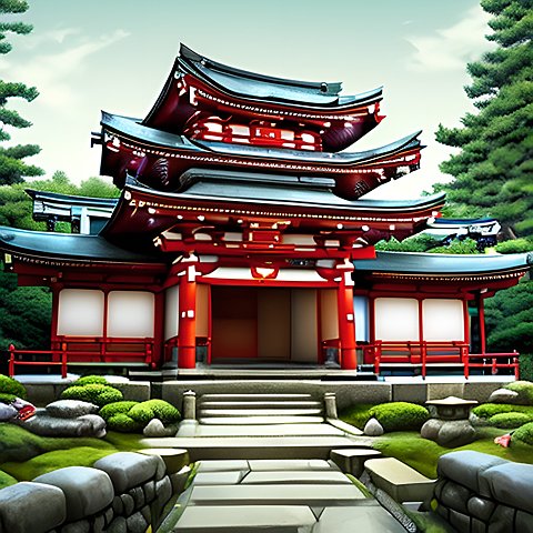 shrine, japan