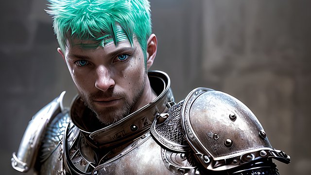 award winning portrait of a mesmerizing knight in a dungeon  intricate realistic details